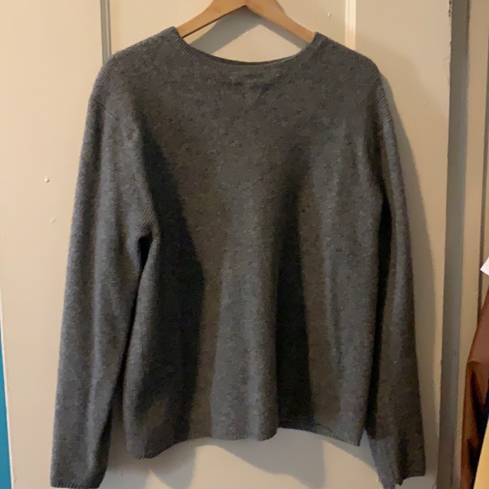 XL Richard white 100% cashmere sweater